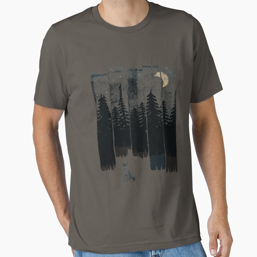 A Fox in the Wild Night by ndtank T-Shirts, Hoodie, Sweatshirt | BlankRebels.com (Image 1)