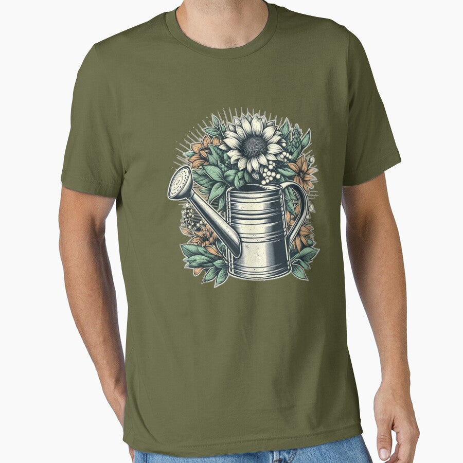 Watering Can with Flowers by roni-and-rye T-Shirts, Hoodie, Sweatshirt | BlankRebels.com (Image 1)