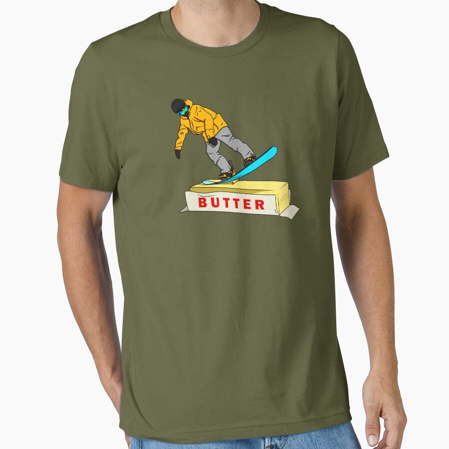 Snowboard Butter by BadCatCo T-Shirts, Hoodie, Sweatshirt | BlankRebels.com (Image 1)