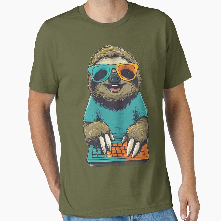Lazy Coder Vibes by PlengPoomofArts T-Shirts, Hoodie, Sweatshirt | BlankRebels.com (Image 1)