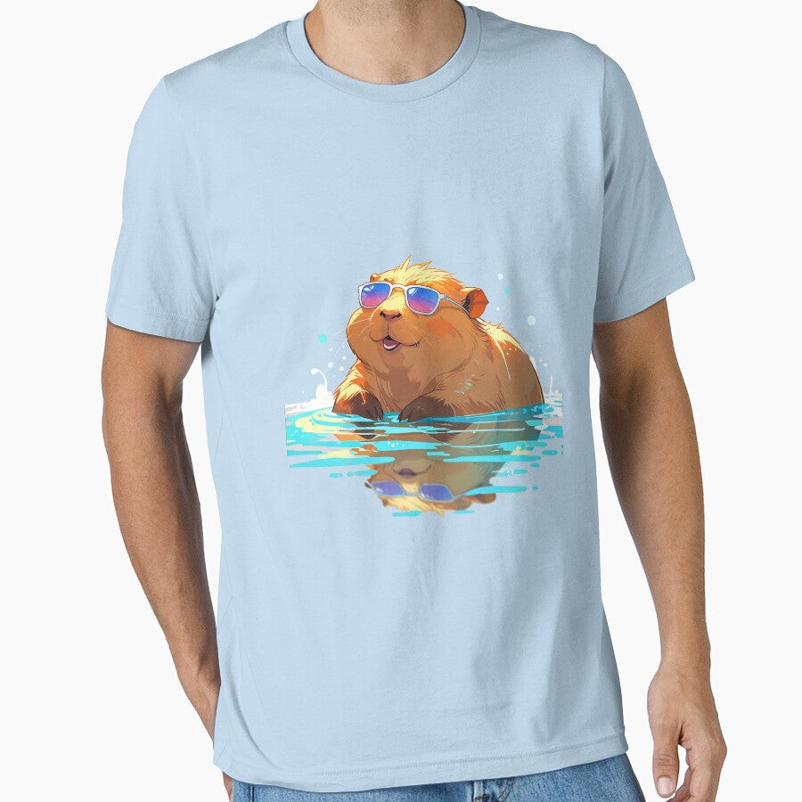 Cool Capybara by Wildtastic T-Shirts, Hoodie, Sweatshirt | BlankRebels.com (Image 1)