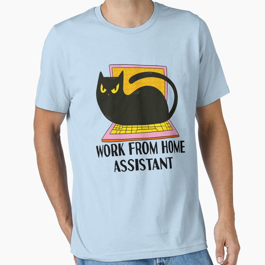 Work from Home Assistant by Frosty1489 T-Shirts, Hoodie, Sweatshirt | BlankRebels.com (Image 1)