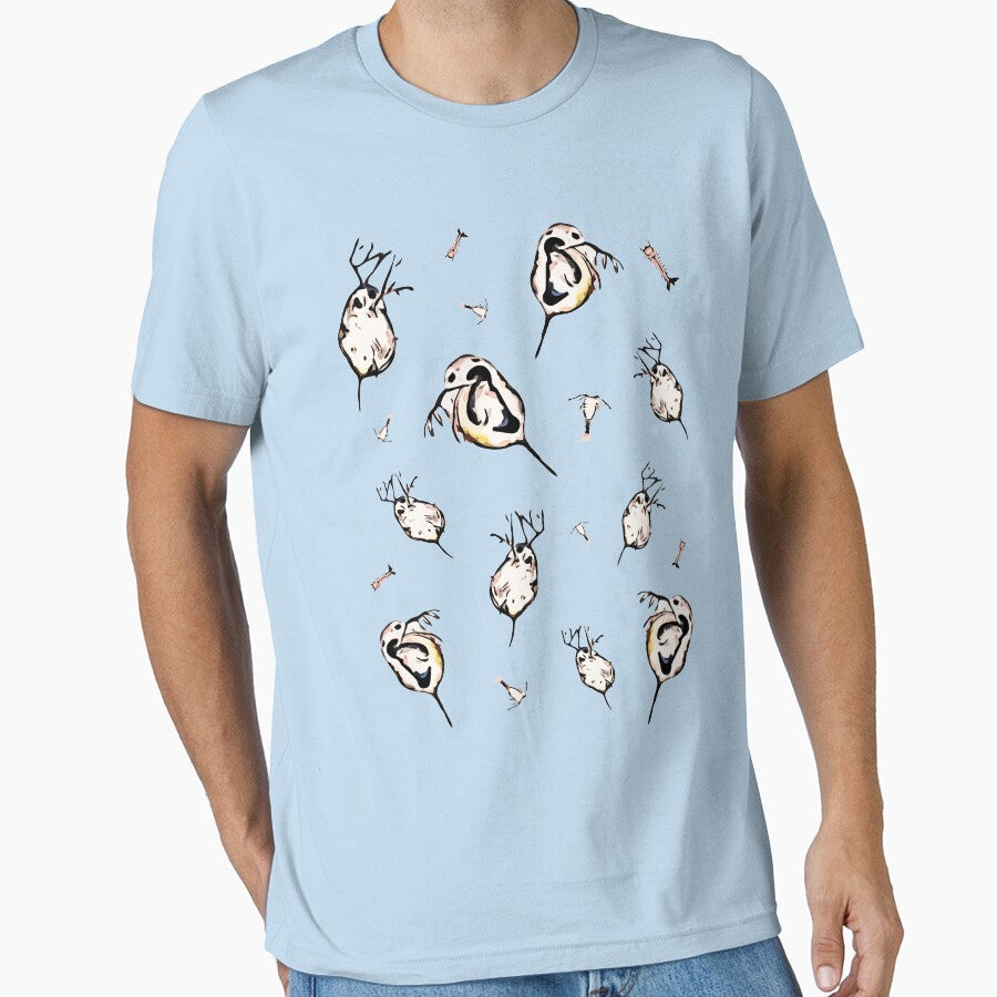 Daphnia spec. (Crustacea), collage by RosArt100 T-Shirts, Hoodie, Sweatshirt | BlankRebels.com (Image 1)