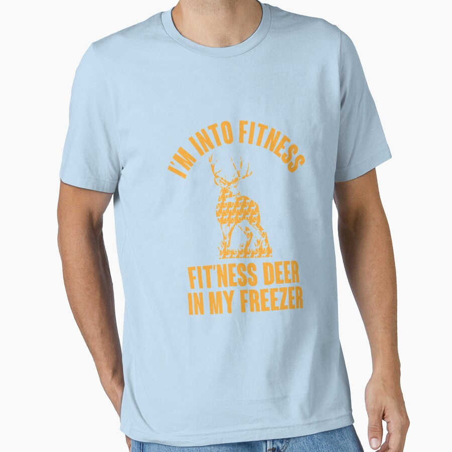I'M Fitness Fit'Ness Deer My Freezer Funny Hunting T-Shirts, Hoodie, Sweatshirt