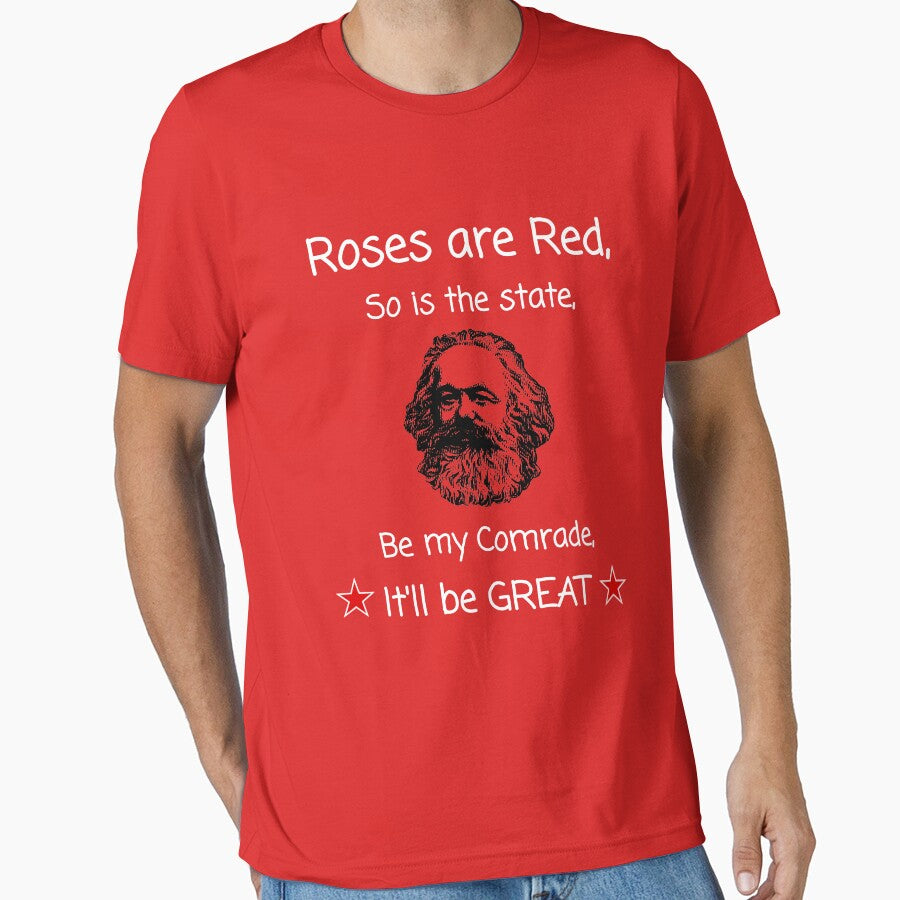 A Very Communist Valentine - Marx by MandWthings T-Shirts, Hoodie, Sweatshirt | BlankRebels.com (Image 1)