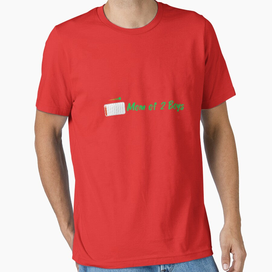 Mom Of 2 Boys , funny quote , Gift For Mom by Soukainadesign T-Shirts, Hoodie, Sweatshirt | BlankRebels.com (Image 1)