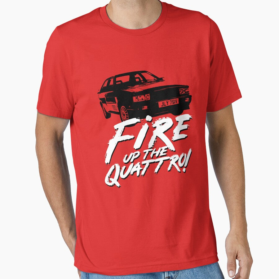 Gene Hunt - Fire up the Quattro by McPod T-Shirts, Hoodie, Sweatshirt | BlankRebels.com (Image 1)
