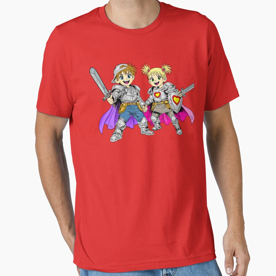 The two little novice warriors. by chromyral-creations T-Shirts, Hoodie, Sweatshirt | BlankRebels.com (Image 1)
