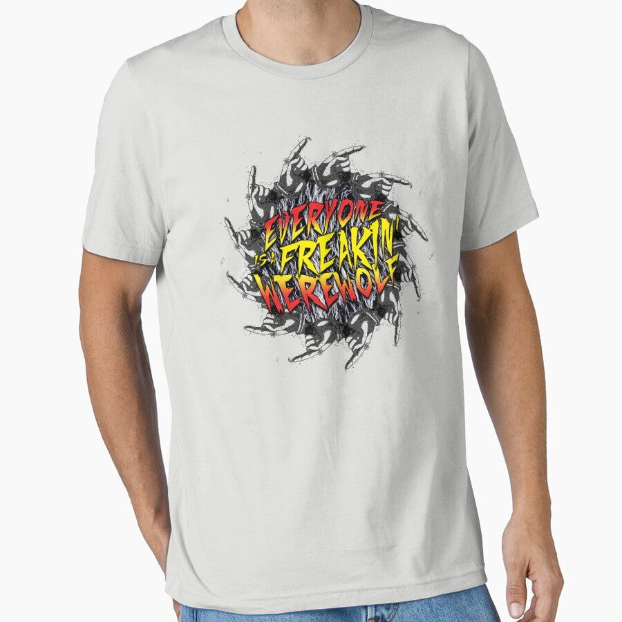 Everyone is a Freakin' Werewolf! by HeartBoardGames T-Shirts, Hoodie, Sweatshirt | BlankRebels.com (Image 1)