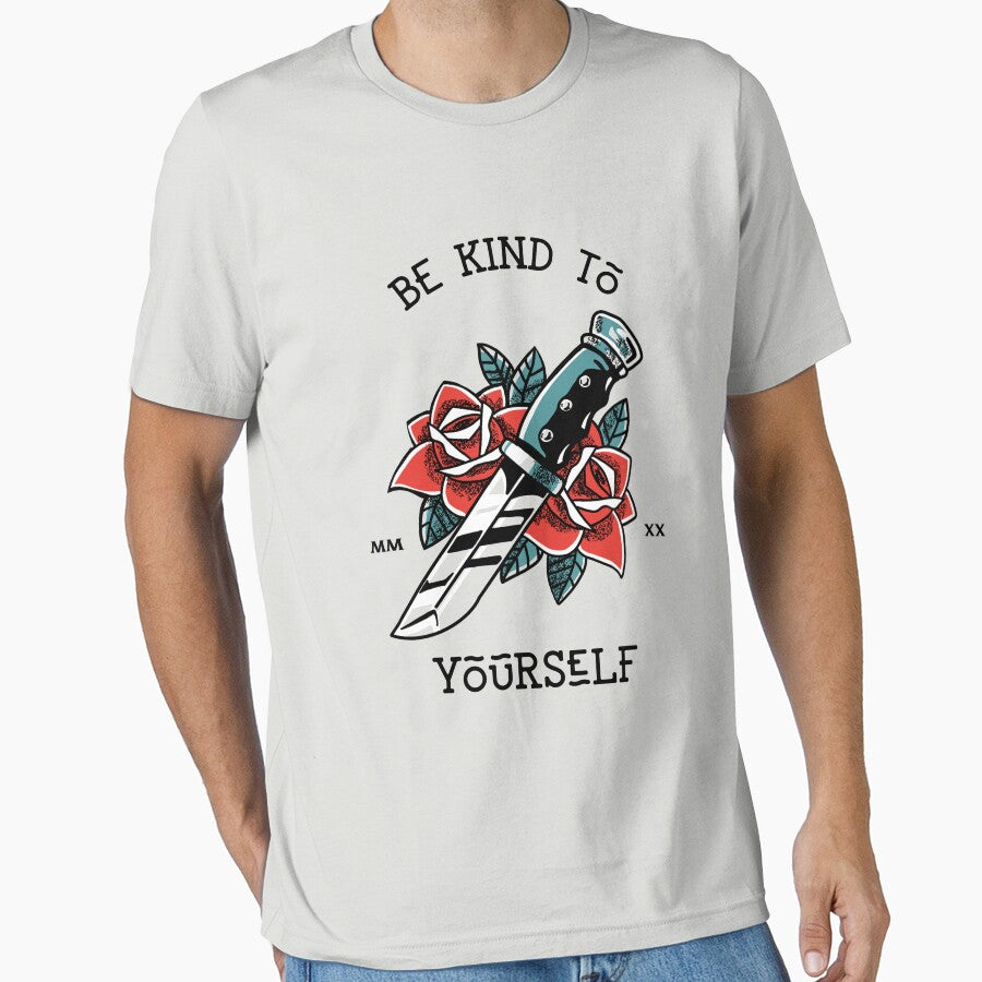 Vintage Tattoo - Be Kind To Yourself by Peculiar Parents Club T-Shirts, Hoodie, Sweatshirt | BlankRebels.com (Image 1)