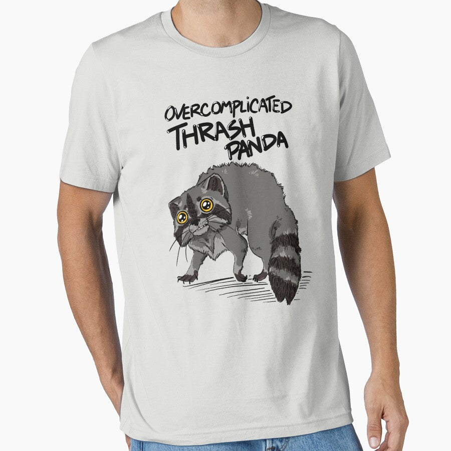 Overcomplicated TRASH panda by LindyMakesArt T-Shirts, Hoodie, Sweatshirt | BlankRebels.com (Image 1)