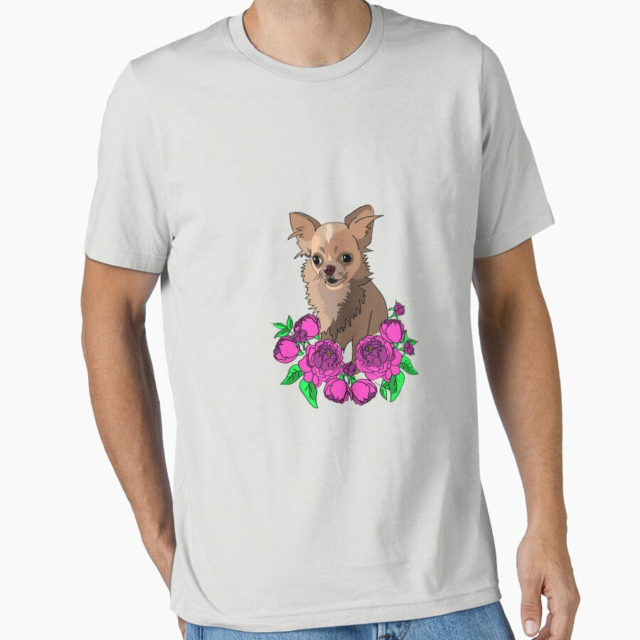 Boxer Flower Shirt / Boxer Shirt / Boxer Gifts / Cute Funny Boxers / Boxer Lover / Boxer Dog / Floral Shirt /... (Image 1)