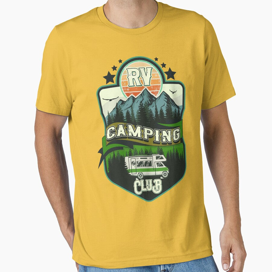 RV Camping Club vintage funny , funny retro RV camping by HomeCoquette T-Shirts, Hoodie, Sweatshirt (Image 1)