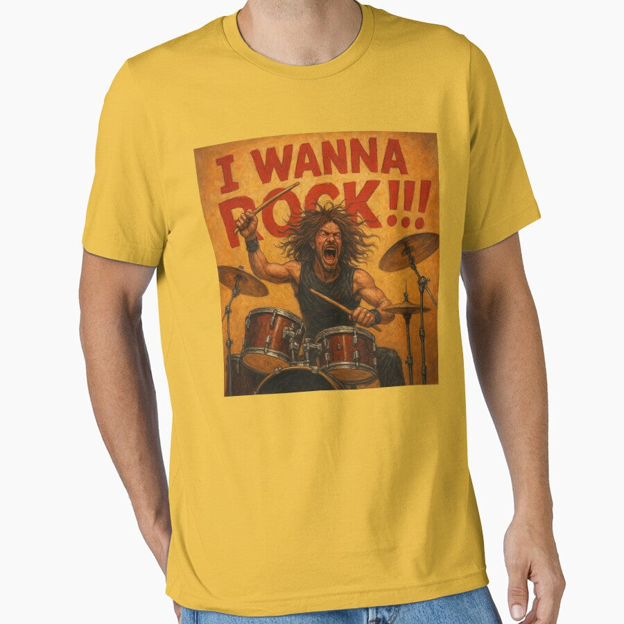 I Wanna Rock!!! by HeberJr79 T-Shirts, Hoodie, Sweatshirt | BlankRebels.com (Image 1)