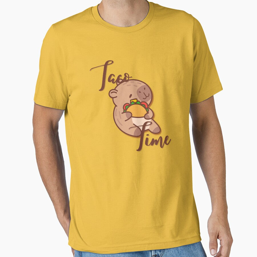 Taco Time Capybara T-Shirts, Hoodie, Sweatshirt
