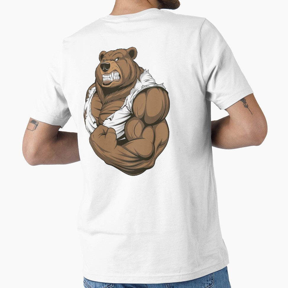 Bodybuilding bear by CasperN T-Shirts, Hoodie, Sweatshirt | BlankRebels.com (Image 1)