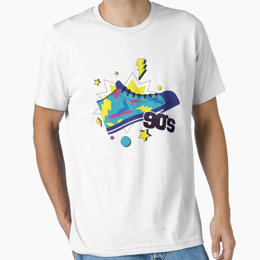 Retro Sneaker 90s by davidx098 T-Shirts, Hoodie, Sweatshirt | BlankRebels.com (Image 1)