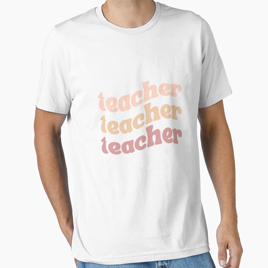 Wavy Teacher Boho Colors T-Shirts, Hoodie, Sweatshirt