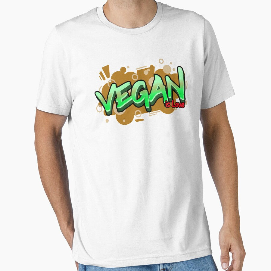 Vegan is love by valdiviaxx T-Shirts, Hoodie, Sweatshirt | BlankRebels.com (Image 1)
