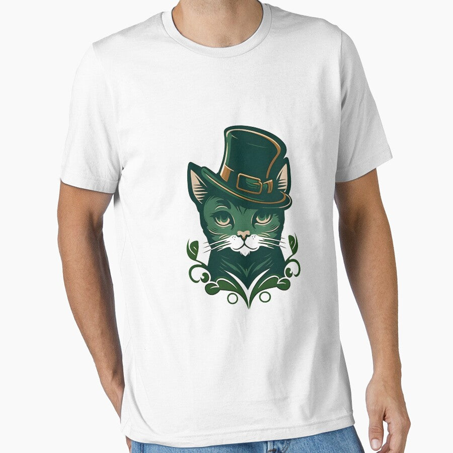 St Patricks Day Cat by Ou-SunShine T-Shirts, Hoodie, Sweatshirt | BlankRebels.com (Image 1)