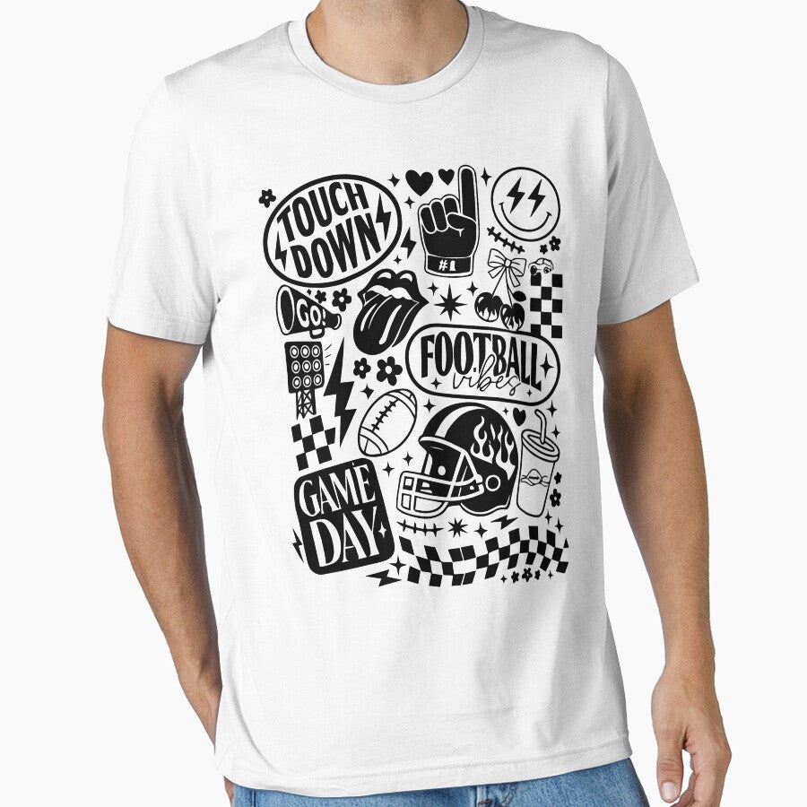 foodball, Retro Football by toongstudio T-Shirts, Hoodie, Sweatshirt | BlankRebels.com (Image 1)