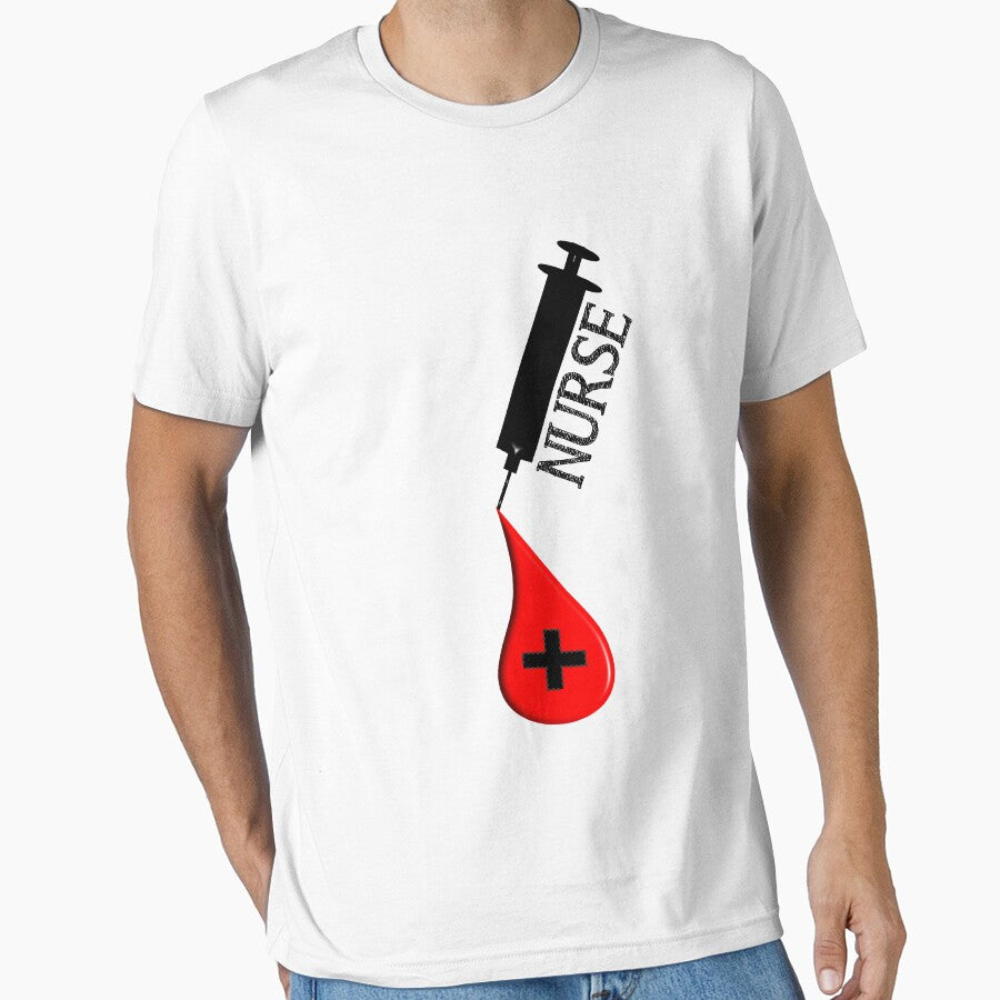 Nurse Syringe and Blood Drop by gailg1957 T-Shirts, Hoodie, Sweatshirt | BlankRebels.com (Image 1)