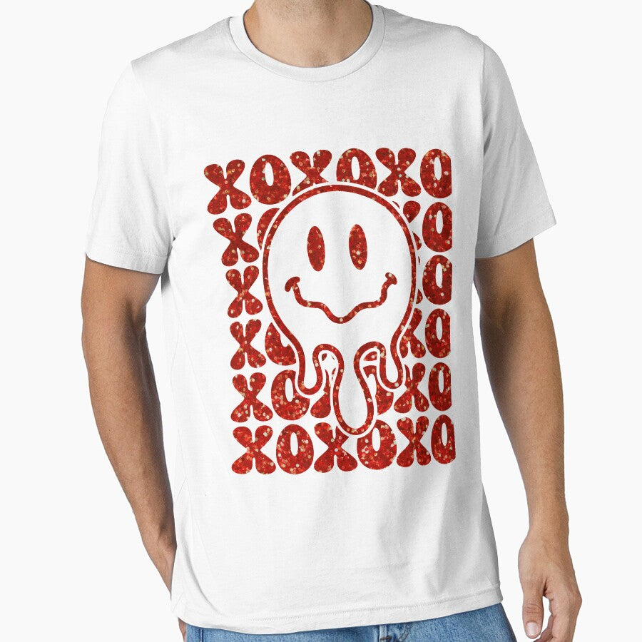 XoXo Love Amour Retro Valentines Day Retro Valentine Quote by GROOVY SOUL T-Shirts, Hoodie, Sweatshirt (Image 1)