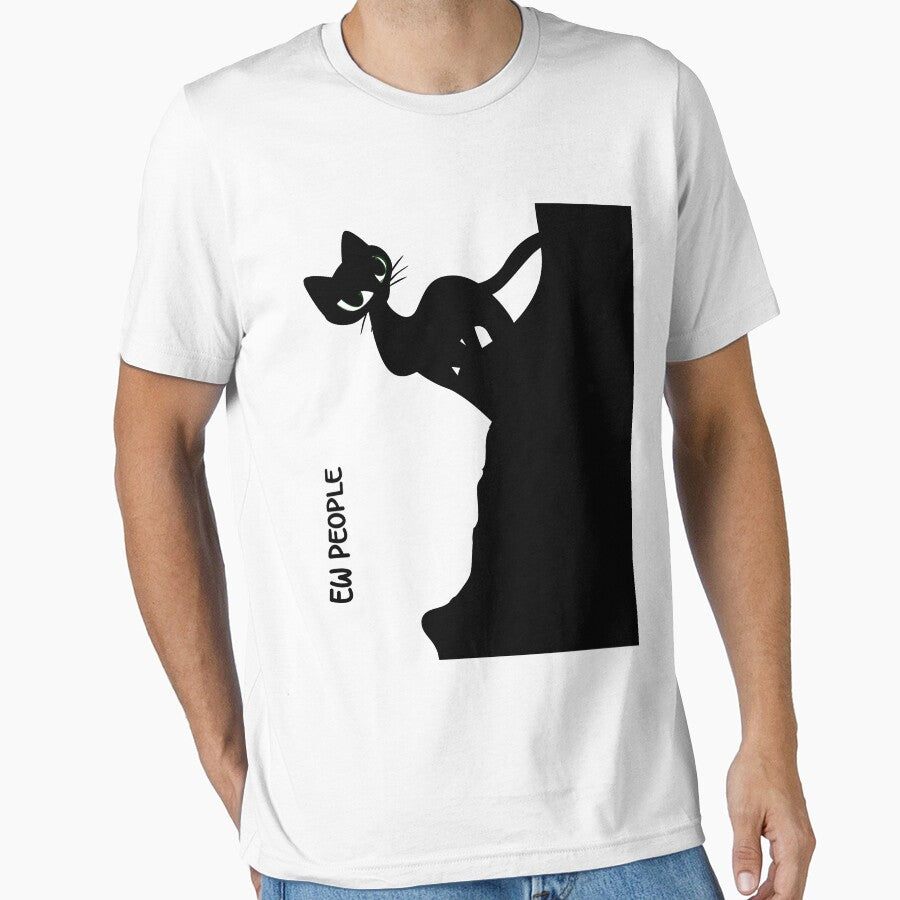 Funny EW PEOPLE Meowy Cat Lover Kittens amusant Enjoyement by RwdStore1 T-Shirts, Hoodie, Sweatshirt (Image 1)