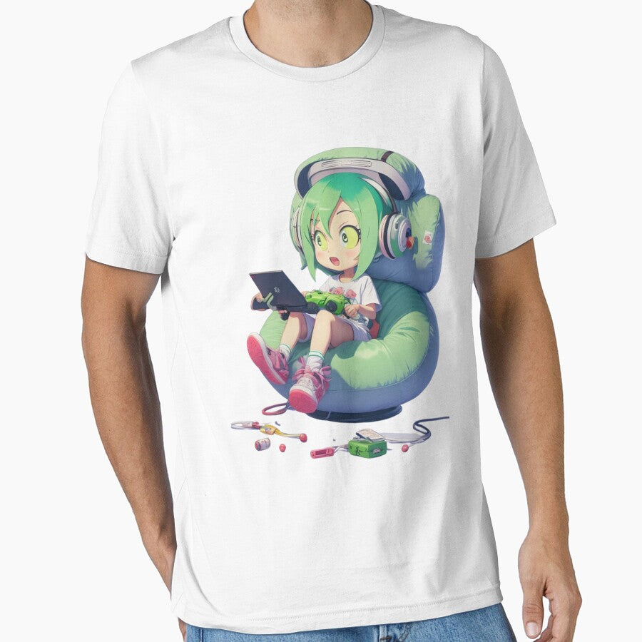 Anime gaming by deviatepolo T-Shirts, Hoodie, Sweatshirt | BlankRebels.com (Image 1)