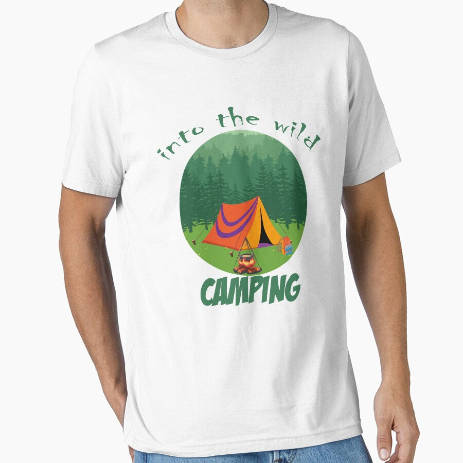 camping into the wild by rachidkams T-Shirts, Hoodie, Sweatshirt | BlankRebels.com (Image 1)