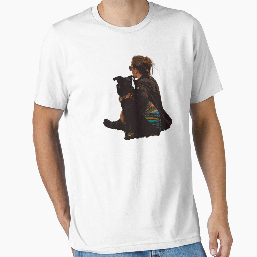 Hiking with Dogs Classic T-Shirt by NaZe02