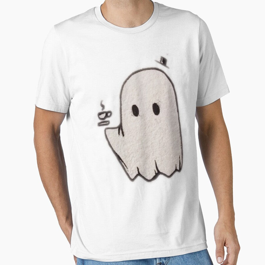 Tea Ghost Doodle by RLAmaro T-Shirts, Hoodie, Sweatshirt | BlankRebels.com (Image 1)