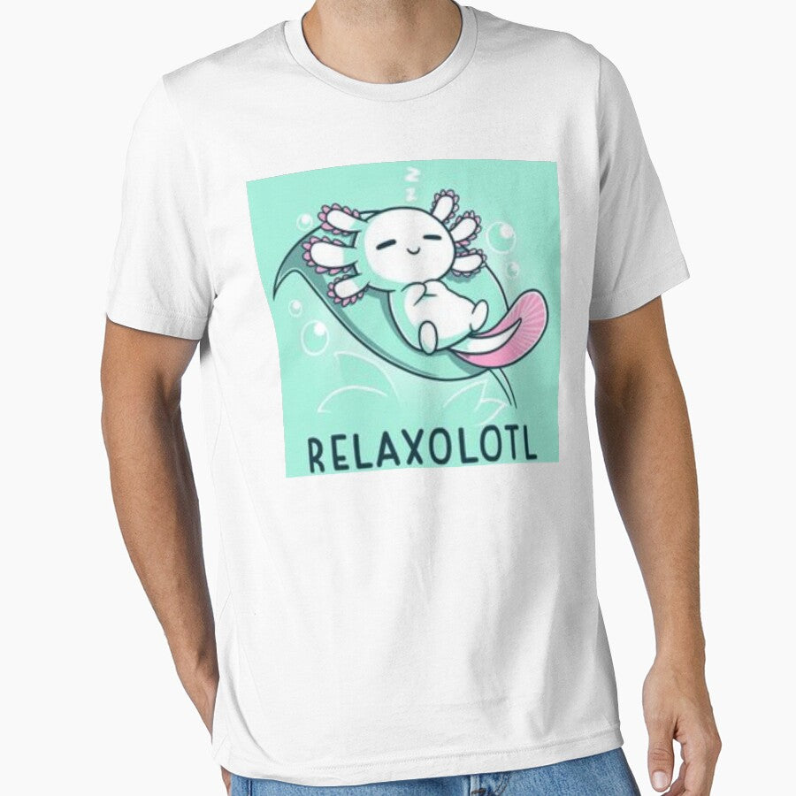 relaxolotl by starshop ⭐⭐⭐⭐⭐ T-Shirts, Hoodie, Sweatshirt | BlankRebels.com (Image 1)