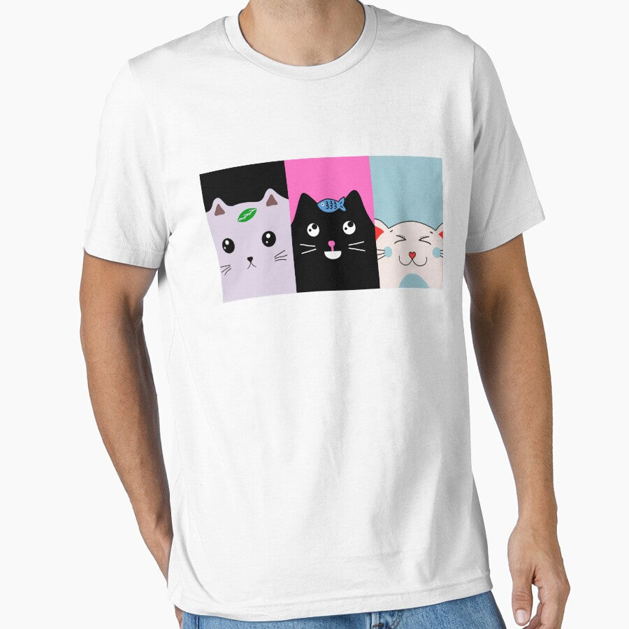 Cute Triple Anime Cats by Ever-Shop