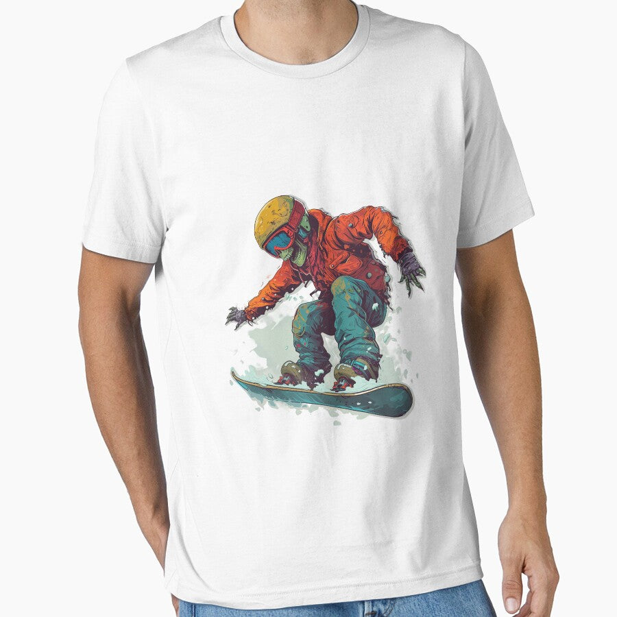 Zombie Snowboard by Konkam T-Shirts, Hoodie, Sweatshirt | BlankRebels.com (Image 1)