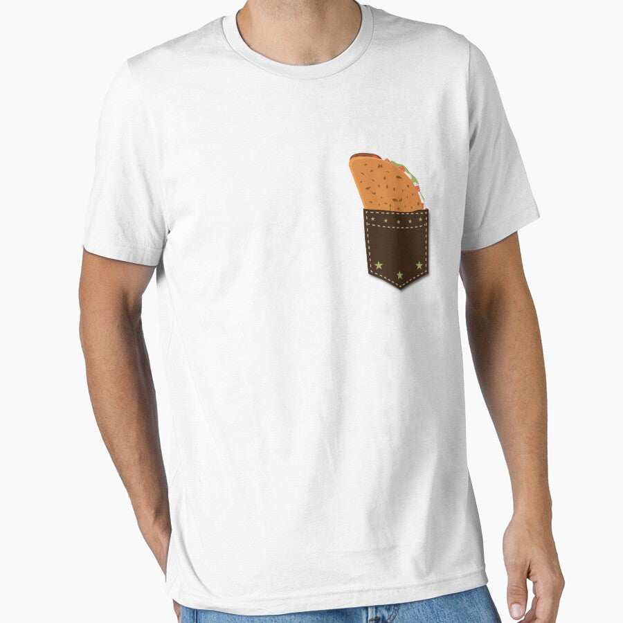 Pocket Taco Funny Taco in a Pocket Design for Taco Lovers by Theodore Cory T-Shirts, Hoodie, Sweatshirt (Image 1)