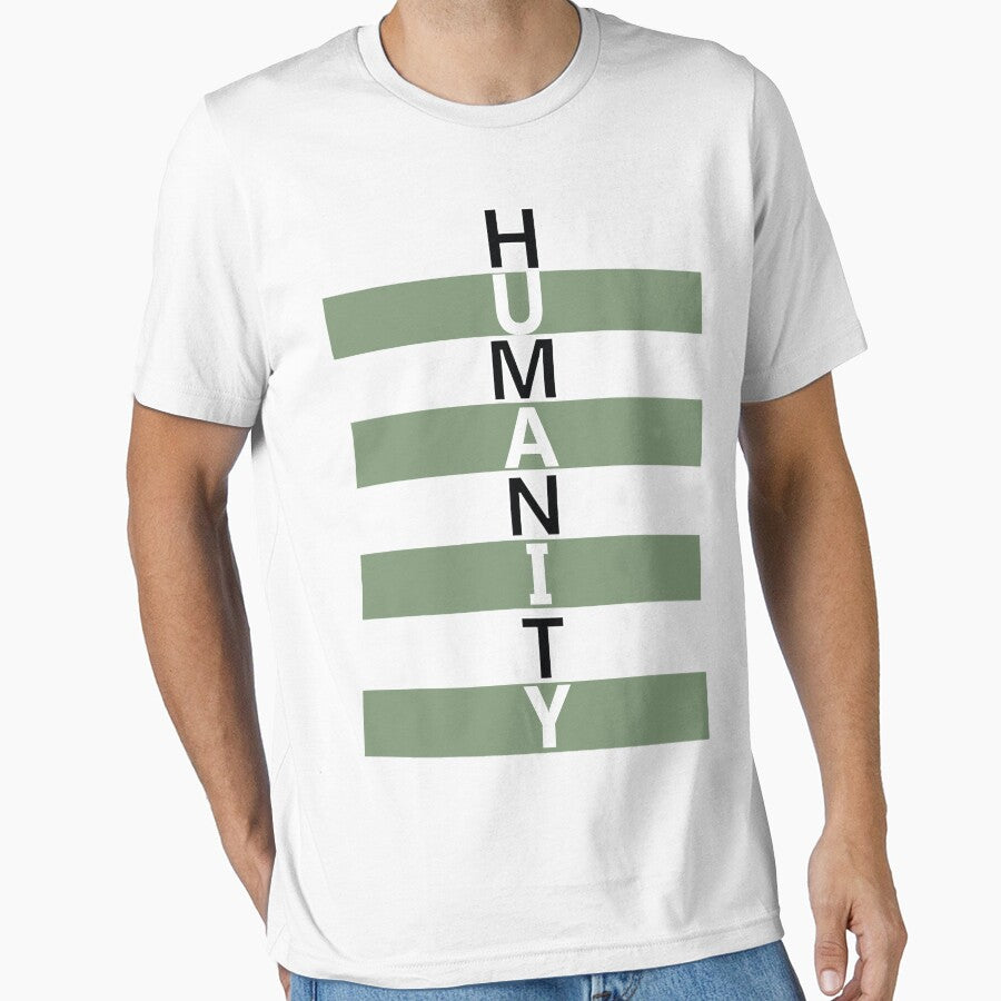Humanity typography design by navitalidesign T-Shirts, Hoodie, Sweatshirt | BlankRebels.com (Image 1)