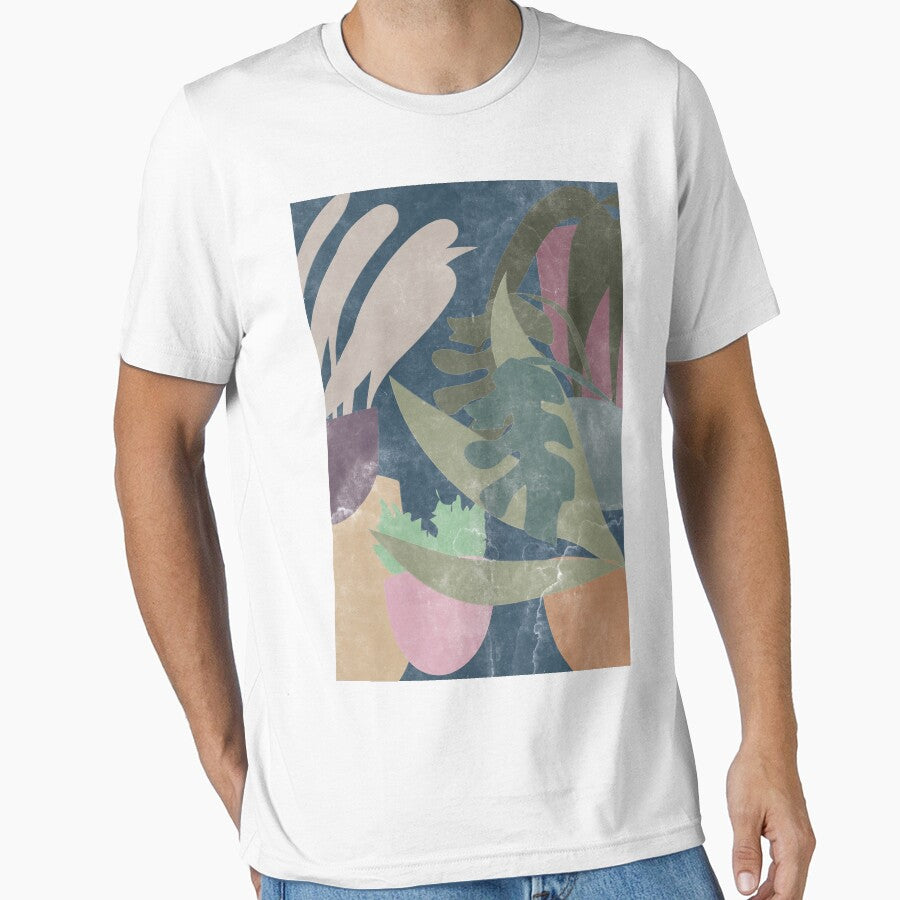 Dark boho plants, watercolor design by marina ralston T-Shirts, Hoodie, Sweatshirt | BlankRebels.com (Image 1)