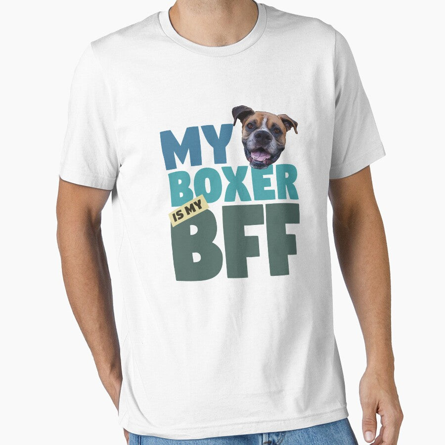 Boxer BFF Dog Best Friend by SunnyStreet T-Shirts, Hoodie, Sweatshirt | BlankRebels.com (Image 1)