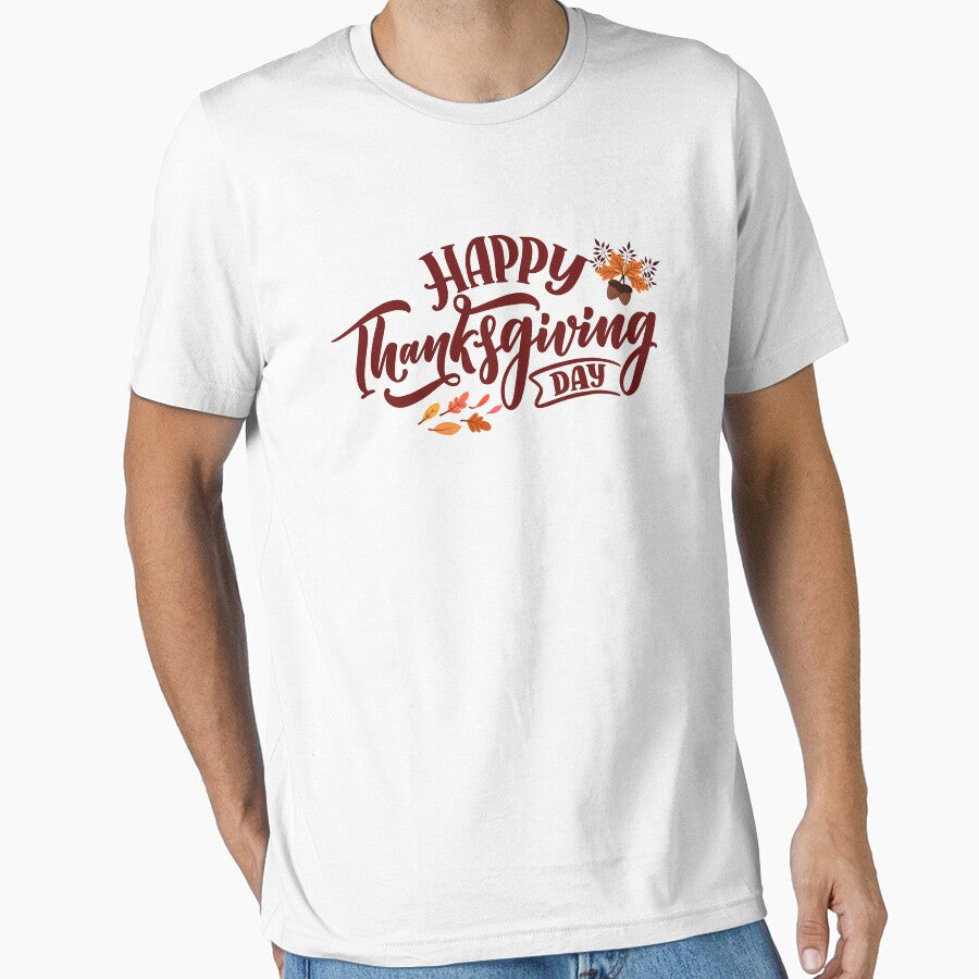 Happy Thanksgiving Day by stylishdzign T-Shirts, Hoodie, Sweatshirt | BlankRebels.com (Image 1)