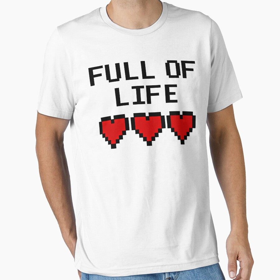 GAMER - FULL OF LIFE by ShirtWreck T-Shirts, Hoodie, Sweatshirt | BlankRebels.com (Image 1)