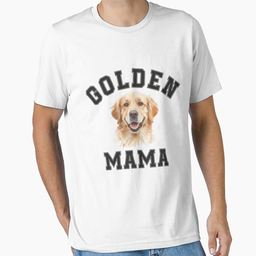 Golden Mama – Cute Golden Retriever Dog Mom Gift Design by Dog Culture T-Shirts, Hoodie, Sweatshirt (Image 1)
