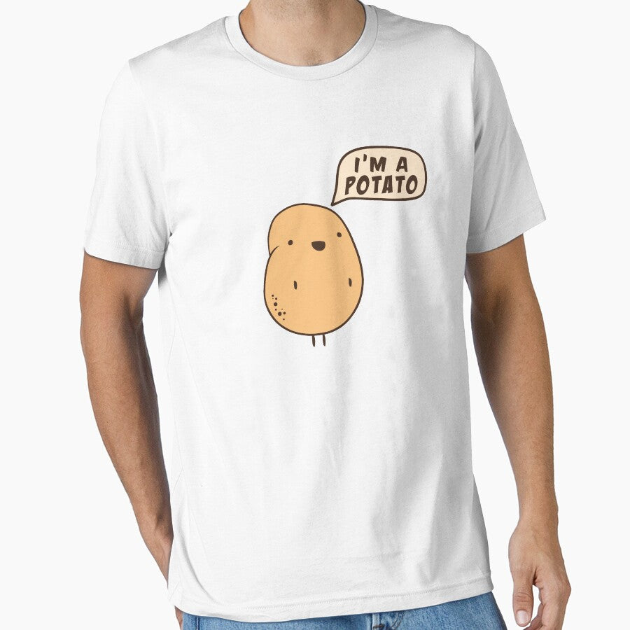 I'm a Potato by stepmolotov T-Shirts, Hoodie, Sweatshirt | BlankRebels.com (Image 1)