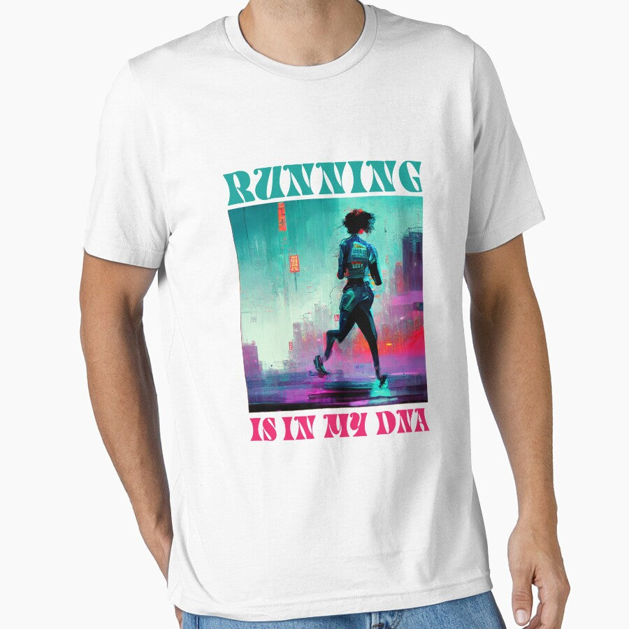 Running It's in my DNA by typoinspired T-Shirts, Hoodie, Sweatshirt | BlankRebels.com (Image 1)
