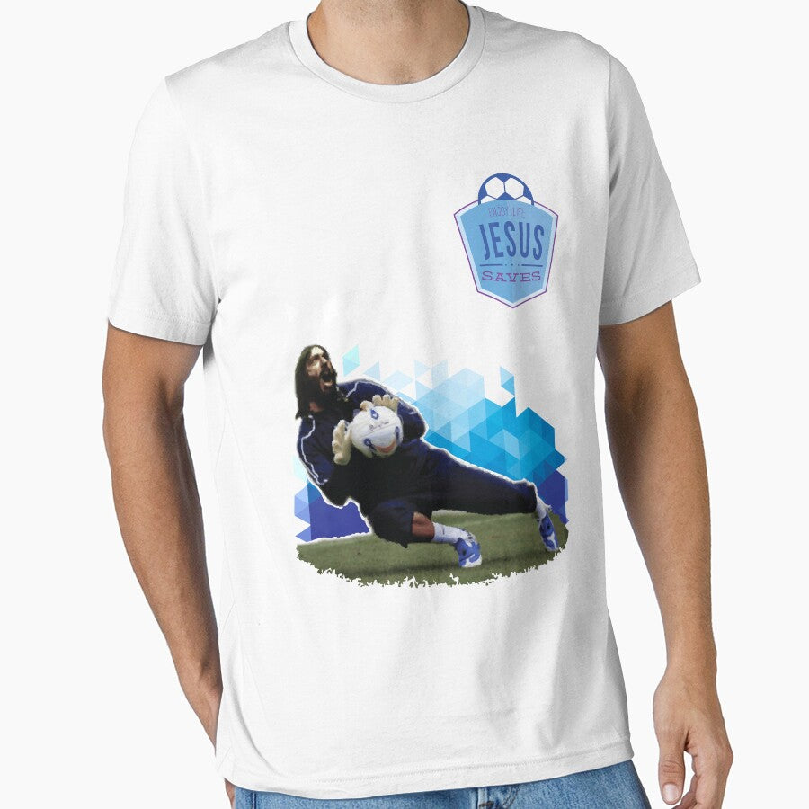 Jesus Saves. (Soccer) by mqdesigns13