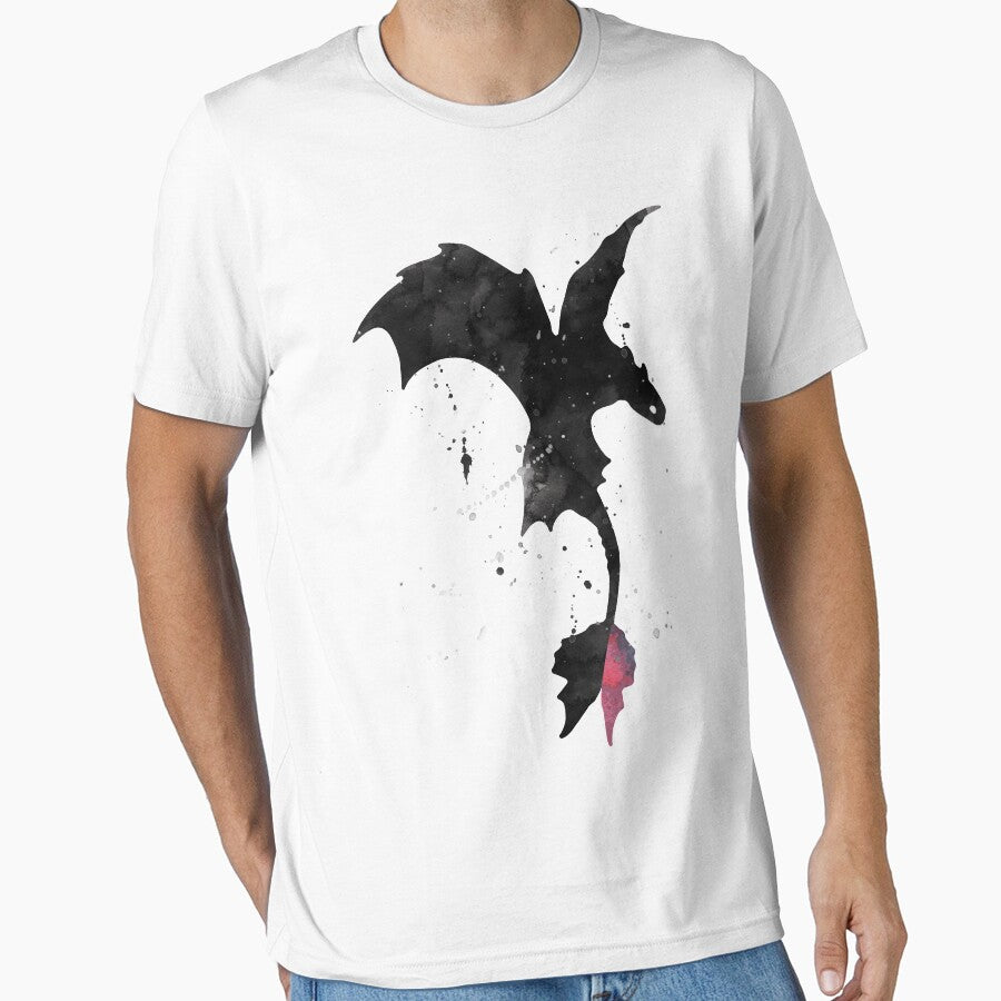 Splatter Toothless Dragon by mrsalbert T-Shirts, Hoodie, Sweatshirt | BlankRebels.com (Image 1)