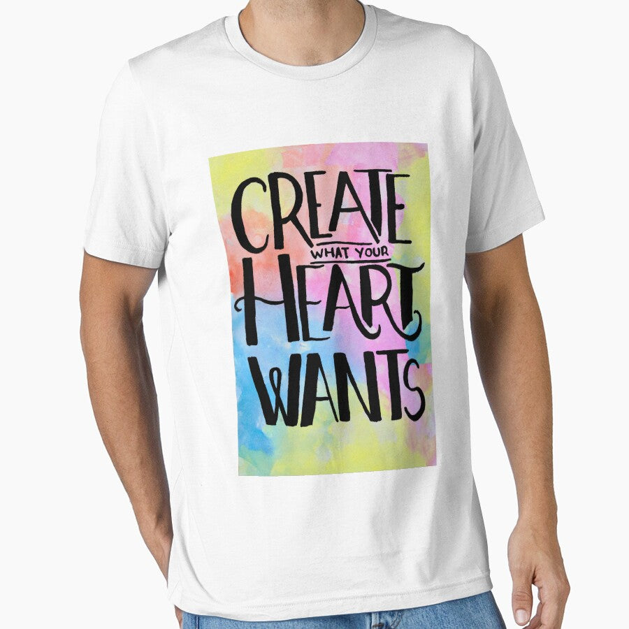 Create What Your Heart Wants by GabCJ T-Shirts, Hoodie, Sweatshirt | BlankRebels.com (Image 1)