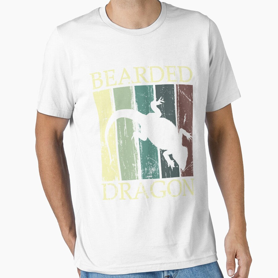 Bearded Dragon RetroDistressed  Design for Men Women and Kids by Theodore Cory T-Shirts, Hoodie, Sweatshirt (Image 1)
