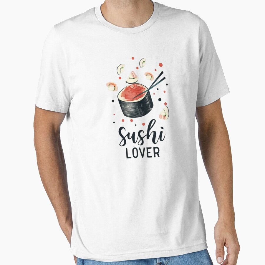 SUSHI LOVER T-SHIRT DESIGN by MKShopZurich Hoodie, Sweatshirt | BlankRebels.com (Image 1)