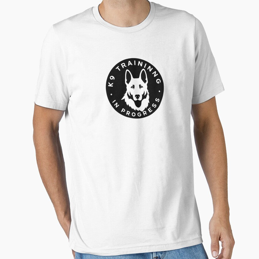K 9 traininng in progress logo by jackoslimited T-Shirts, Hoodie, Sweatshirt | BlankRebels.com (Image 1)